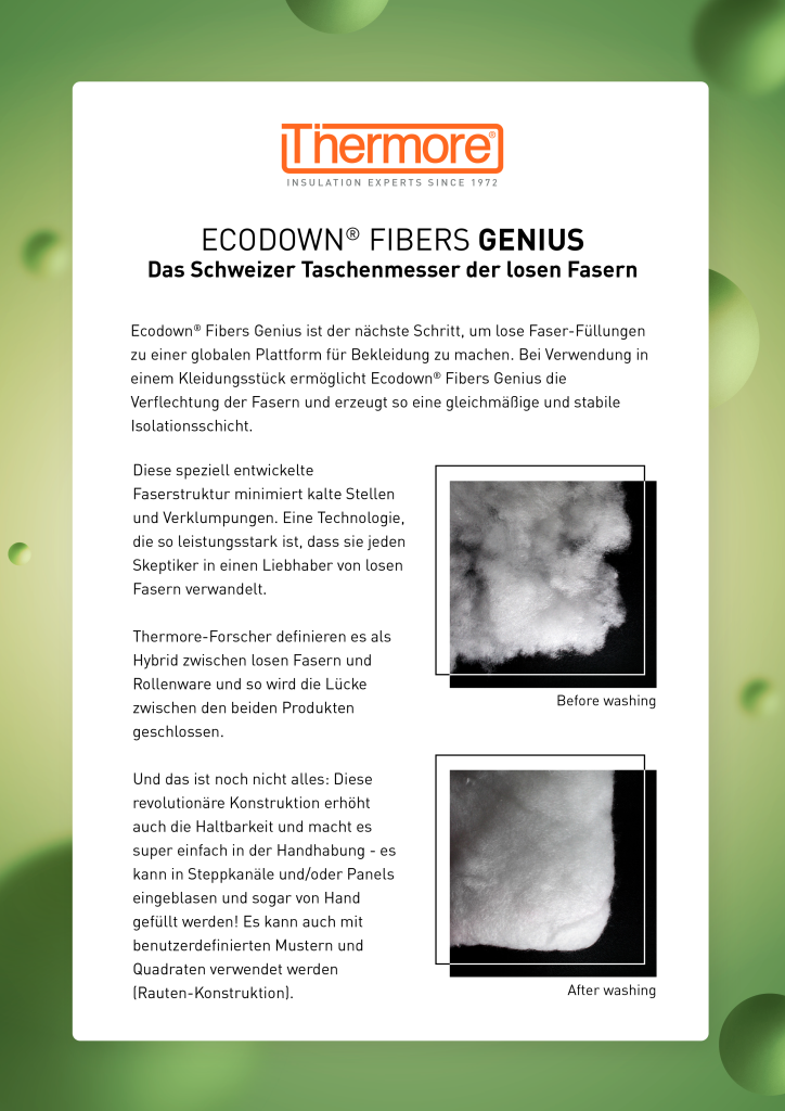 ECODOWN FIBERS GENIUS