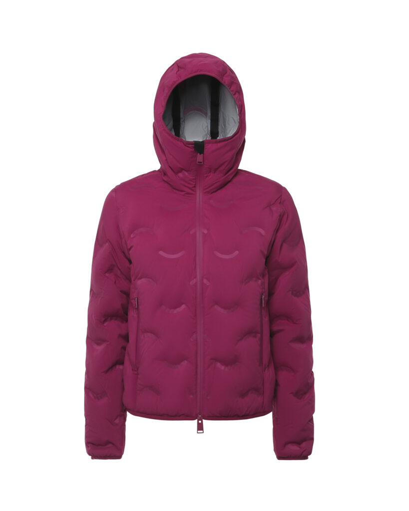 THERMORE PORTA ECODOWN FIBERS OCEAN NEI CAPISPALLA IMPACT EVO DELLA COLLEZIONE FW25 DI JAKED