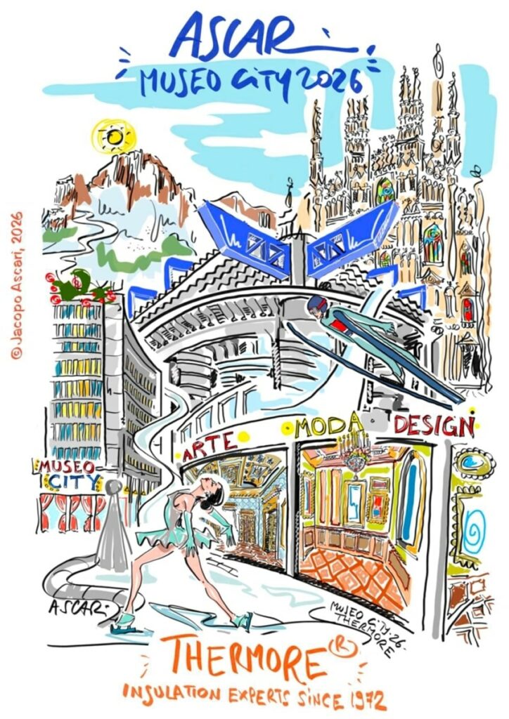 Milano Today – il “viaggio d’artista” di Thermore: a Milano Museocity 2026 debutta il capo icona illustrato da Jacopo Ascari