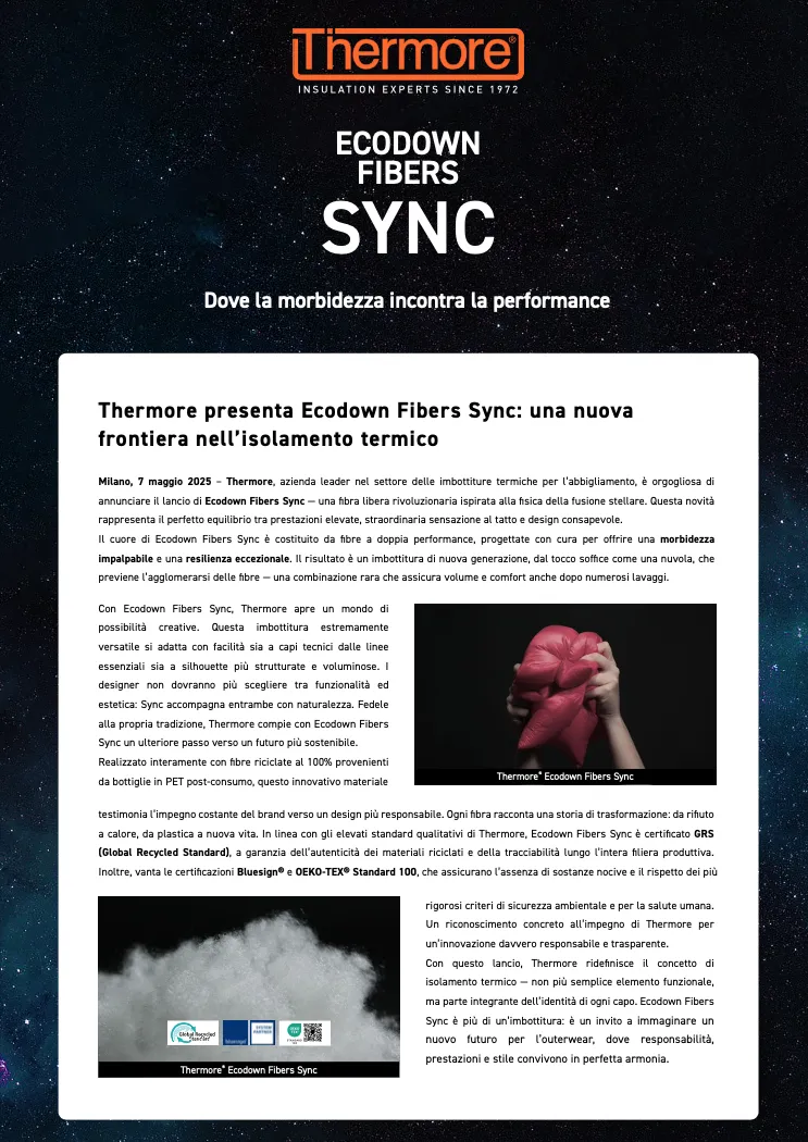ECODOWN FIBERS SYNC